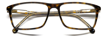 Designer Men Carrera Eyeglasses: 1128 - Havana(2) - SpecSMART Eye Clinic (Front View)
